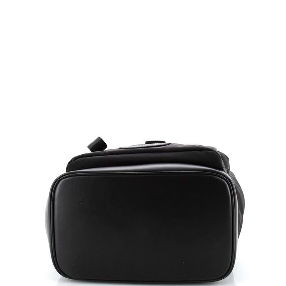 Tom Ford Drawstring Flap Backpack Nylon Black - Picture 4 of 6